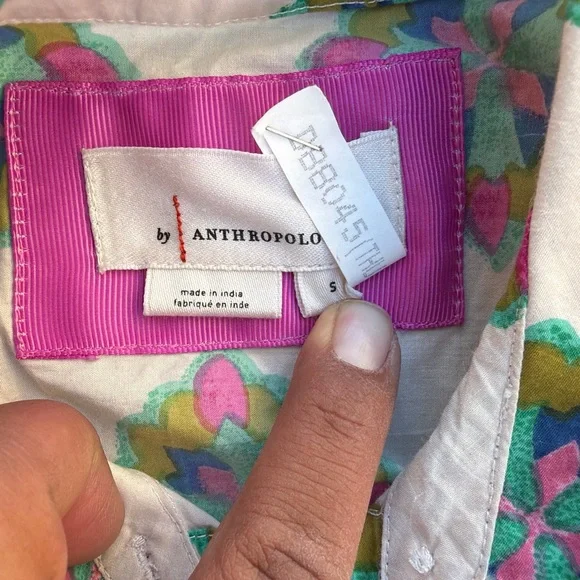 Anthropologie Multicolor Patterned Maxi Dress - Picture 4 of 6